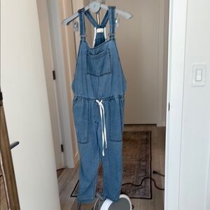 Wilfred Free Women's Blue Denim Overalls